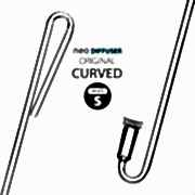 Aquario Co2 Diffuser Curved Original S (White)