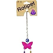 Rotipet Kuş Oyuncağı Akrilik Şekilli Sarkaç Kelebek