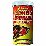 Tropical Cichlid Arowana Large Sticks 10Lt 3Kg