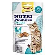 GimCat Nutri Pockets Dental Tavuklu Kedi Ödülü 60Gr