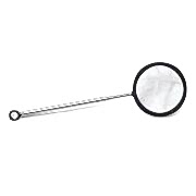 Oase Fish Net Teleskopic Yuvarlak Siyah