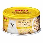 ME-O Delite Tahılsız Ton ve Peynirli Jelly Kedi Konservesi 80gr