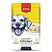 Wanpy Pouch Tavuk&Ciğer Yaş Köpek Maması 100gr