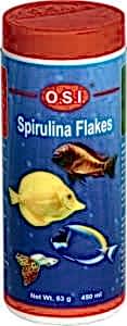 OSI Spirulina Flake 450ml / 63gr.