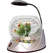 Hailea V02 Mini Akvaryum 1,8Lt Gümüş